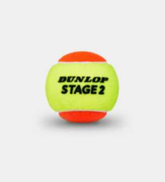 ჩოგბურთის ბურთი - DUNLOP  STAGE 2/ORANGE (3ც. ბურთი)